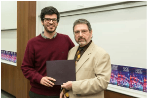 João Malta Barbosa com Louis Terracio, Vice Dean for Research da NYU